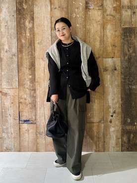 クボさん（レディース・161cm）の冬コーディネート