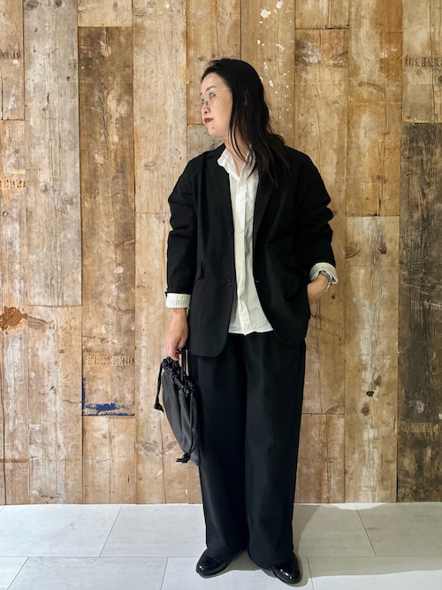 コットンダブルポケットワイドシャツ（シャツ/ブラウス）｜か