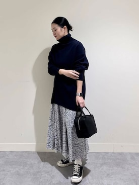 クボさん(レディース・161cm)の冬コーディネート