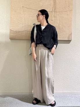 クボさん(レディース・161cm)の夏コーディネート