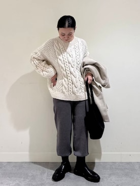 クボさん（レディース・161cm）の冬コーディネート