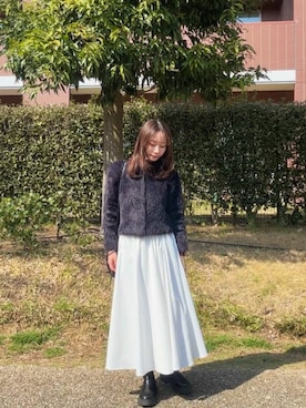 「PLST（プラステ）のアイテム」を使った、rinaさん（レディース・160cm）の春コーディネート