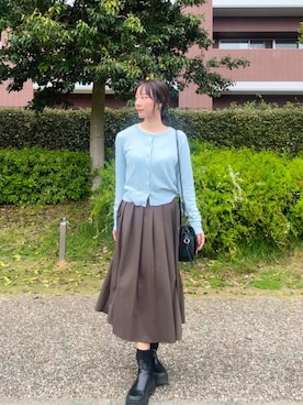 「archives（アルシーヴ）のアイテム」を使った、rinaさん（レディース・160cm）の春コーディネート