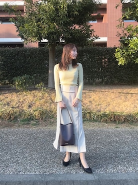 rinaさん（レディース・160cm）の春コーディネート