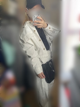 「EGOIST（エゴイスト）のアイテム（キャップ）」を使った、なーたろーさん（レディース・151cm）の春コーディネート