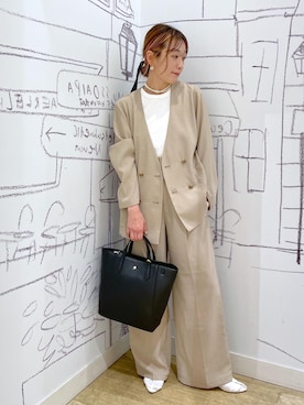 「GDM14500」｜axiagさん（レディース・159cm）の春コーディネート