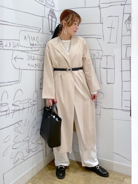 axiagさん(レディース・159cm)の冬コーディネート