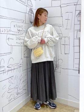 axiagさん（レディース・159cm）の冬コーディネート