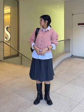 hanaさん（レディース・151cm）の冬コーディネート