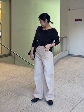 「アイテム（その他トップス）」を使った、hanaさん（レディース・151cm）の冬コーディネート