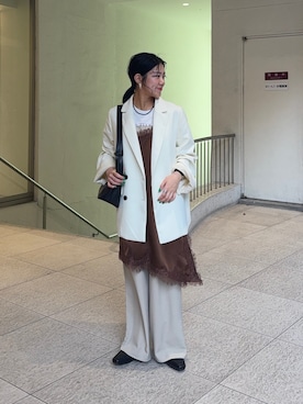 hanaさん(レディース・154cm)の春コーディネート