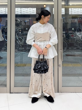 hanaさん（骨格ナチュラル・レディース・151cm）の秋コーディネート