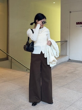 hanaさん(レディース・154cm)の冬コーディネート