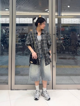 hanaさん（レディース・151cm）の夏コーディネート