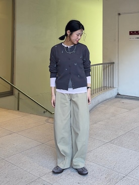 hanaさん（レディース・154cm）の冬コーディネート