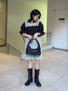 hanaさん（レディース・151cm）の冬コーディネート