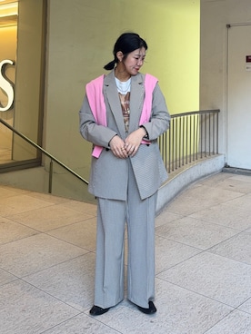 hanaさん（レディース・154cm）の冬コーディネート