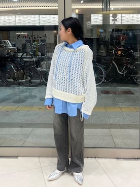「綺麗めコーデ」｜「アイテム（パンプス）」を使った、hanaさん（レディース・151cm）の冬コーディネート