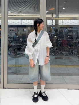 hanaさん（レディース・151cm）の夏コーディネート