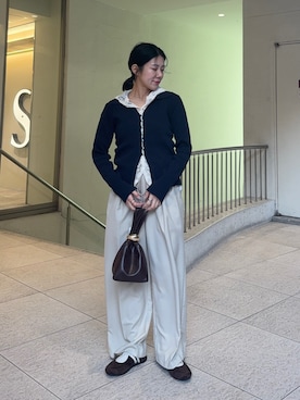 hanaさん（レディース・154cm）の冬コーディネート