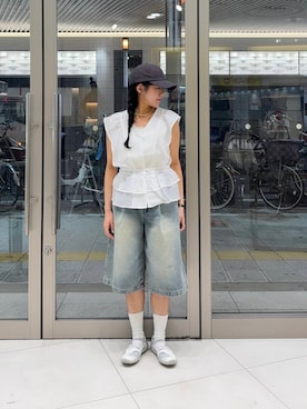 hanaさん（レディース・151cm）の春コーディネート