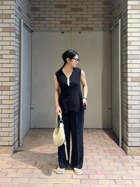 hanaさん（レディース・154cm）の春コーディネート