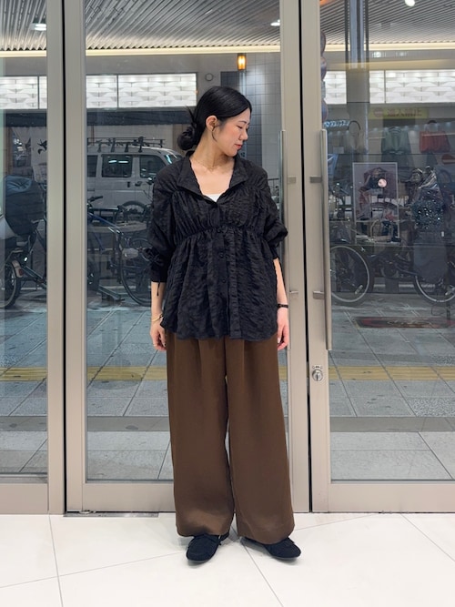 セール】シャーリングシャツ（シャツ/ブラウス）｜SENSE OF PLACE by