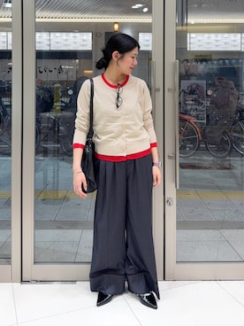 「SENSE OF PLACE by URBAN RESEARCH（センスオブプレイスバイアーバンリサーチ）のアイテム」を使った、hanaさん（レディース・151cm）の夏コーディネート