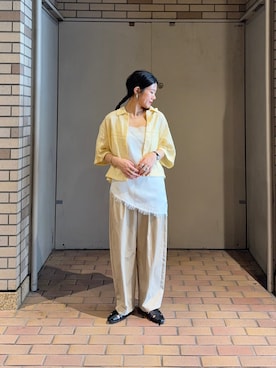 hanaさん（レディース・154cm）の夏コーディネート