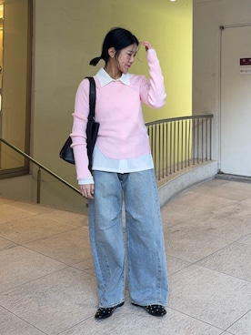 hanaさん（レディース・154cm）の冬コーディネート