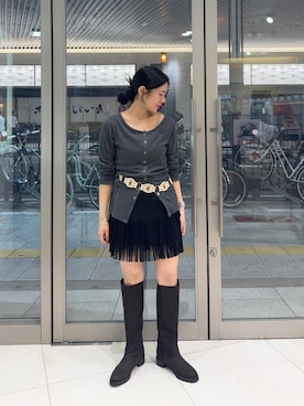 hanaさん（骨格ナチュラル・レディース・151cm）の秋コーディネート