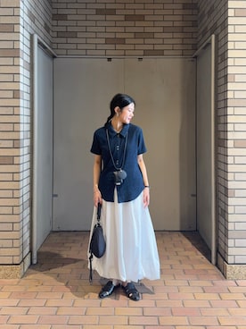 hanaさん（レディース・154cm）の夏コーディネート