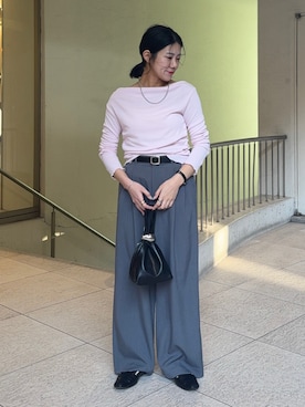 hanaさん(レディース・154cm)の冬コーディネート