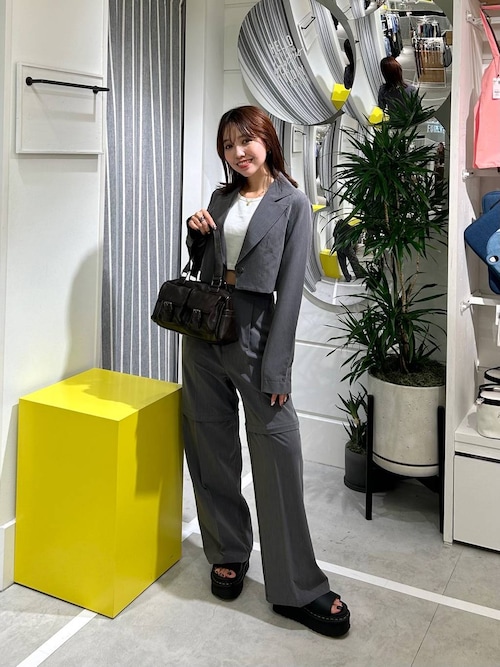 セール】【2024FW】クロップドテーラードジャケット（テーラード