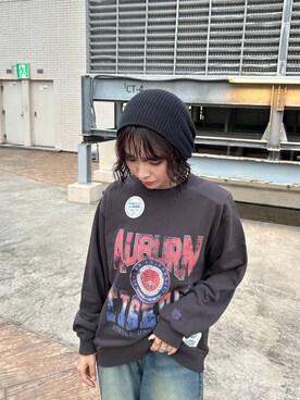 「アイテム（スウェット）」を使った、fokanon0622さん（レディース・157cm・20代）の秋コーディネート