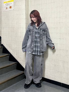 「PAGEBOY（ページボーイ）のアイテム（ジャケット/アウター）」を使った、fokanon0622さん（レディース・157cm）の春コーディネート