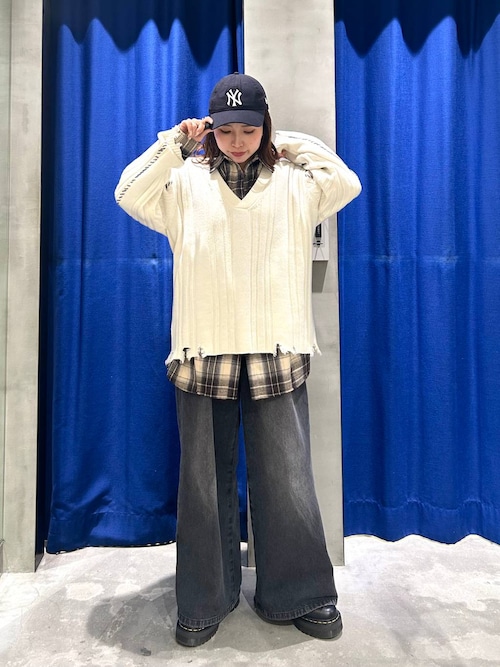 WEB限定サイズあり>タックデニムパンツ（デニムパンツ）｜PAGEBOY