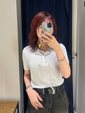 「PBLIM（ページボーイリム）のアイテム」を使った、fokanon0622さん（レディース・157cm）の春コーディネート