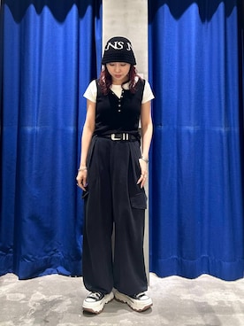 「PAGEBOY（ページボーイ）のアイテム（パンツ）」を使った、fokanon0622さん（レディース・157cm）の春コーディネート