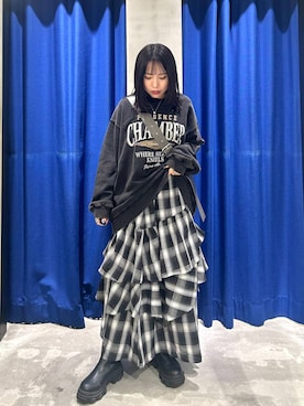 「アイテム（スウェット）」を使った、fokanon0622さん（レディース・157cm・20代）の秋コーディネート