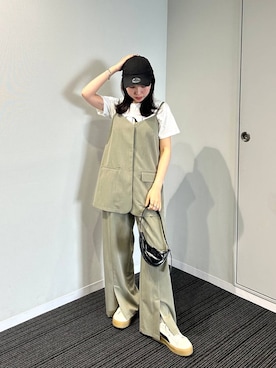 「アイテム（その他トップス）」を使った、fokanon0622さん（レディース・157cm・20代）の春コーディネート