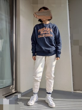 「トレーナー」｜jamさん（レディース・161cm）の秋コーディネート