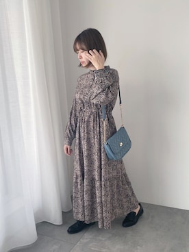 yuuuuuuka0iさん（レディース・156cm）の冬コーディネート