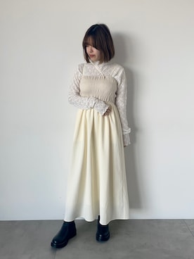 「so4u（ソーフォーユー）のアイテム」を使った、yuuuuuuka0iさん（レディース・156cm）の冬コーディネート