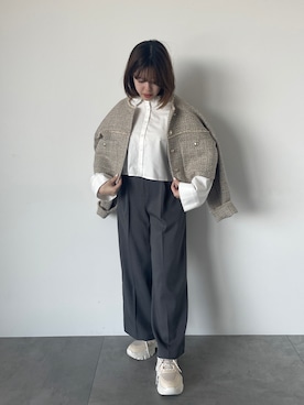 「so4u（ソーフォーユー）のアイテム」を使った、yuuuuuuka0iさん（レディース・156cm）の冬コーディネート