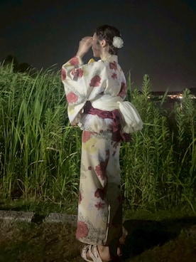 「しまむら（シマムラ）のアイテム」を使った、ｎａｂｅ ☘︎︎⋆͛さん（骨格ナチュラル・レディース・150cm）の夏コーディネート