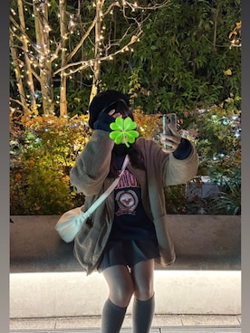 「Shine（シャイン）のアイテム」を使った、ｎａｂｅ ☘︎︎⋆͛さん（レディース・150cm）の冬コーディネート