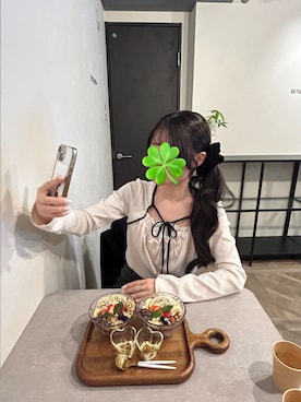 「moment+（モーメントプラス）のアイテム」を使った、ｎａｂｅ ☘︎︎⋆͛さん（レディース・150cm）の春コーディネート