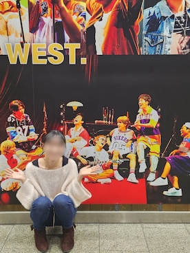 「NICE CLAUP（ナイスクラップ）のアイテム」を使った、Mickeyさん（レディース・148cm）の冬コーディネート