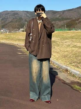 mor…さん（メンズ・168cm）の春コーディネート